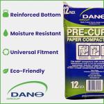 Dano Pre-Cuffed Compactor Bags - 12 Pack