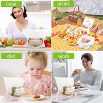 100% Compostable Large Gallon Zip Bag | ECO-Friendly Food Storage Bags | Freezer Bag | Plant-Based BPA-free | Seal well for Fruit,Food and Snack (1, Large)