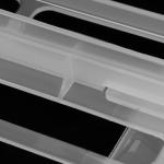 Parliky 3pcs Adjustable Refrigerator Side Door Divider Multi-function Food Partition Board for Organized Storage Easy Installation Compact Fridge Separator Durable Plastic Design