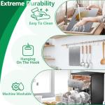 Titanium Cutting Boards for Kitchen [Set of 3], Double Sided Pure Titanium Cutting Board | Easy to Clean | Dishwasher Safe | Food-Grade Raw & Cooked Foods or Outdoor Camping Chopping Board