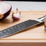 17-Piece Master Chef Knife Block Set – Damascus Steel & Acacia Wood Block