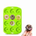 Cupidove Silicone Donut Pan, Bite Size Silicone Donut Pans for baking, Mini Donut Pan, Mini Baking Pan for baking delicious donuts, Non-stick Bottom, Easy to Clean