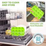 Cupidove Silicone Donut Pan, Bite Size Silicone Donut Pans for baking, Mini Donut Pan, Mini Baking Pan for baking delicious donuts, Non-stick Bottom, Easy to Clean