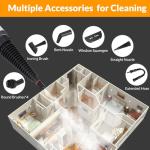 Portable Handheld Steam Cleaner with 12 Accessories