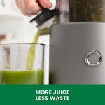 Omega Cold Press Juicer - Hands Free Vegetable and Fruit Masticating Juicer Machine with 68-oz. capacity, Extra Large Hopper for No-Prep and Whole Recipe Batch Juicing, Easy Clean, 150-Watts, Gray