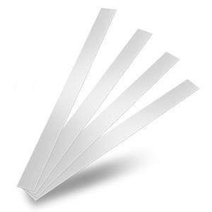 JUYO VONSAN Wall Oven Trim Kit 4Pcs 304 Brushed Stainless Steel Metal Strips Self Adhesive Trim Strips 30 Inch in Length (4, 2 in Width)