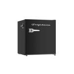 FRIGIDAIRE Black Retro Mini Refrigerator-Energy Saving-Adjustable Thermostat Control-Side Mounted Bottle Opener-Ideal for Dorm, Office, RV, Garage, Apartment 1.6 Cubic Feet