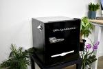 FRIGIDAIRE Black Retro Mini Refrigerator-Energy Saving-Adjustable Thermostat Control-Side Mounted Bottle Opener-Ideal for Dorm, Office, RV, Garage, Apartment 1.6 Cubic Feet