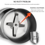 Electric Coffee Grinder,Multifunctional Coffee Bean Grinder,Food Grade 18/10 Stainless Steel Blades,Lightweight Design,Suitable for Beans,Spices and Herbs