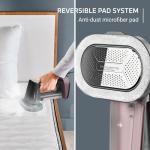 Rowenta Iron Steamer for Clothes, 3in1 Hand Held Steamers, Clothing Steamer, Ironing, Lint Remover, 7.1 Oz Tank, 1875 Watts, Auto-Off, Black & Pink, DR8865