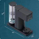 Chefman Caffeinator Single Serve Coffee Maker, Brew Kcups & Grounds, Drip Coffee Machine with Brew Strength Settings, Iced Coffee Function, 48 oz. Removable Water Reservoir