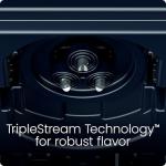 Chefman Caffeinator Single Serve Coffee Maker, Brew Kcups & Grounds, Drip Coffee Machine with Brew Strength Settings, Iced Coffee Function, 48 oz. Removable Water Reservoir