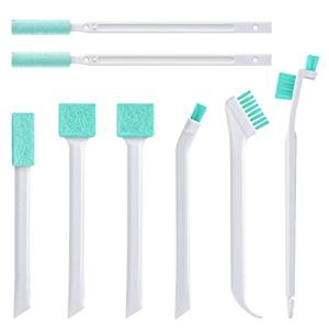 Lumkew Small Cleaning Brush Tight Spaces, 8pcs Crevice Cleaning Brushes Tool for Household Use, Tiny Cleaning Brush Mini Parts Humidifier Toaster