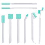 Lumkew Small Cleaning Brush Tight Spaces, 8pcs Crevice Cleaning Brushes Tool for Household Use, Tiny Cleaning Brush Mini Parts Humidifier Toaster
