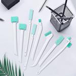 Lumkew Small Cleaning Brush Tight Spaces, 8pcs Crevice Cleaning Brushes Tool for Household Use, Tiny Cleaning Brush Mini Parts Humidifier Toaster
