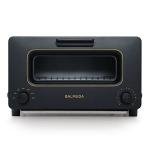 BALMUDA The Toaster | Steam Oven Toaster | Compact Size 14.1" W x 12.6" D x 8.2" H | 5 Cooking Modes: Sandwich Bread, Artisan Bread, Pizza & Pastry, Oven | Baking Pan Included | US Version | Black