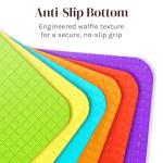 Flexible Plastic Cutting Board Mats - Set of 6