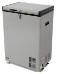 Whynter 95 Qt. Wheeled Portable Refrigerator / Portable Freezer for Travel - Chest Freezer / Fridge for Car, Camping, RVs & More, -8°F to 50°F Temperature Range, AC 110V/ DC 12V, FM-951GW, Gray