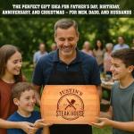 Custom Dad Cutting Board - Perfect BBQ Gift