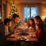 Artestia Swiss Fondue Set for Party - 2L Large Capacity Ceramic Fondue Pot Melting Cheese Chocolate, 6 Fondue Forks, Fondue Party, Wedding Gifts - Autumn Amble