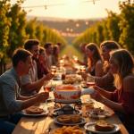 Artestia Swiss Fondue Set for Party - 2L Large Capacity Ceramic Fondue Pot Melting Cheese Chocolate, 6 Fondue Forks, Fondue Party, Wedding Gifts - Autumn Amble