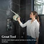 BISSELL Steam Shot Deluxe handheld pressurized steamer for maintenance cleaning with 10 cleaning tools