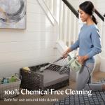 BISSELL Steam Shot Deluxe handheld pressurized steamer for maintenance cleaning with 10 cleaning tools