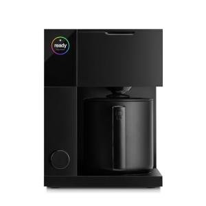 Fellow Aiden Precision Drip Coffee Maker, Thermal Carafe, Perfect Temperature Control, Bloom Cycle, Single Serve to 10 Cup Capacity, Matte Black