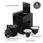 Fellow Aiden Precision Drip Coffee Maker, Thermal Carafe, Perfect Temperature Control, Bloom Cycle, Single Serve to 10 Cup Capacity, Matte Black