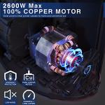 CHEFFANO Meat Grinder, Electric Meat Grinder and Sausage Maker Includes 3 Size Stainless Steel Sausage Stuffs, 2 Cutting Blades, 3 Grinder Plates, Plastic Sausage Tubes & Kubbe Kit for Home Use