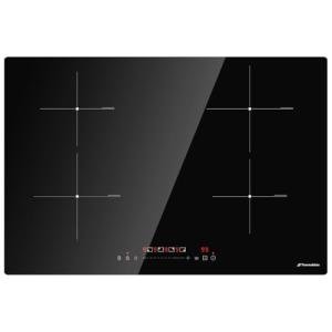 ThermoMate 30 Inch Induction Cooktop, 7200W Built in Induction Stove Top, Electric Cooktop with 4 Boost Burner, 9 Heating Level, Timer & Child Safety Lock, Sensor Touch Control, 240V