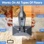 SENMO Steam Mop, 14-in-1 Detachable Steam Cleaner for Home and Floor, 1300W 228°F Deep Cleaning MultiPurpose Floor Steamer with 14 Attachments for Hardwood Floors, Tile, Grout, Furniture, Carpet, Wall