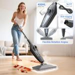 SENMO Steam Mop, 14-in-1 Detachable Steam Cleaner for Home and Floor, 1300W 228°F Deep Cleaning MultiPurpose Floor Steamer with 14 Attachments for Hardwood Floors, Tile, Grout, Furniture, Carpet, Wall