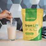 Smart Eats - Iron Powder | Highly Absorbed | Avoids Side Effects | Complete Nutrition: Protein, Vitamins, Fiber | Tasty Drinks & Shakes | Boost Hemoglobin, Ferritin | Vanilla Flavor | 15 Scoops