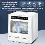 Dishwasher Tabletop Dishwasher Portable Small Fully Automatic Cleaning 4 Cleaning Modes
