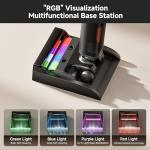 uwant Wet Dry Vacuum Cleaner 180° Lay-Flat Vacuum Mop All in One with 100℃ Hot Water and Air Drying 23000Pa Suction Vacuum Cleaner with Self-Cleaning Anti Odor Triple Edge Electric Mop