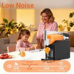 Erivess 88oz Slushie Machine for Home - No Ice Needed Slushy Maker with Self-Cleaning, Professional Frozen Drink Maker, Ice Cream & Smoothie Machine for Frozen Margaritas, Frappés, Cocktails