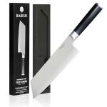 Babish High-Carbon 1.4116 German Steel Cutlery, 7.5" Clef (Cleaver + Chef) Kitchen Knife, Good Housekeeping Standout Knife of 2022