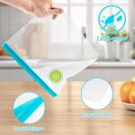 12 Pack Reusable Freezer Bags Dishwasher Safe, Leakproof Food Storage Bags, Silicone Bags for Food Storage Home Organization (4 Reusable Snack Bags 4 Sandwich Bags 4 Gallon Freezer Bags)