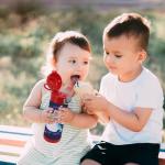 1 Pack 12 OZ Sublimation Sippy Cup with Purple Lid Spill Proof Blank Tumblers Stainless Steel Thermoses for Hot Drinks Bulk Double Wall Vacuum Insulated Water Bottle for School