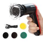Shop-Vac Cordless Spin Scrubber, 2-Speed (180/240RPM) Electric Cleaning Brush with 5 Multi-Surface Heads, 2000mAh Battery, 60-Min Runtime, for Kitchen & Bathroom