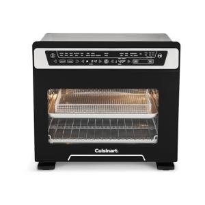 Cuisinart 15-in-1 Extra-Large Digital Air Fryer Oven with 9"x13" 2-in-1 Pan, Air Fry 4 Lbs of Wings, Cook a 13 Lb Turkey or 5+ Lb Chicken, Toast 9 Slices of Bread, and Bake a 13" Pizza, TOA-112