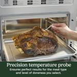 Cuisinart 15-in-1 Extra-Large Digital Air Fryer Oven with 9"x13" 2-in-1 Pan, Air Fry 4 Lbs of Wings, Cook a 13 Lb Turkey or 5+ Lb Chicken, Toast 9 Slices of Bread, and Bake a 13" Pizza, TOA-112