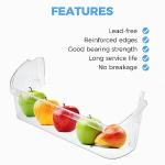 ETERMETA 242126602 Refrigerator Door Bin Shelf Replacement for Electrolux or Frigidaire Bottom Door Bin Side Shelf Rack 4547407, PS12364199, AP6278233, EAP12364199, PS2421266, 1 Pack