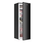 BANGSON Upright Freezer, 7.0 Cu.ft Stand Up Freezer, Convertible Upright Freezer/Refrigerator, Single Door for Kitchen,Garage, Office, Apartment, Black