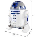 Uncanny Brands Star Wars R2D2 Popcorn Maker- Fully Operational Droid Kitchen Appliance