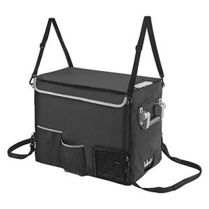 BougeRV 42 Quart Insulated Protective Cover, 12 Volt Portable Refrigerator Cover, Car Freezer Cover (Refrigerator NOT Included)