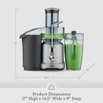 Breville Juice Fountain Cold 70 oz - Silver