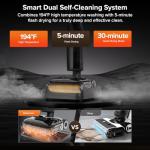 roborock F25 ALT Vacuum Mop, Wet Dry Vacuum Cleaner, Cordless Hard Floor Cleaner Machine with AI Assistant Wheels, 180° Lie-Flat, 194°F Hot Air Flash Drying & Self Cleaning Electric Mop