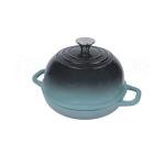 OLLAKOK Dutch Oven for Bread Baking, Enameled Cast Iron Dutch Oven Pot with Lid, Bread Oven for Sourdough Bread Baking, Cast Iron Bread Pan, 5 qt Cyan